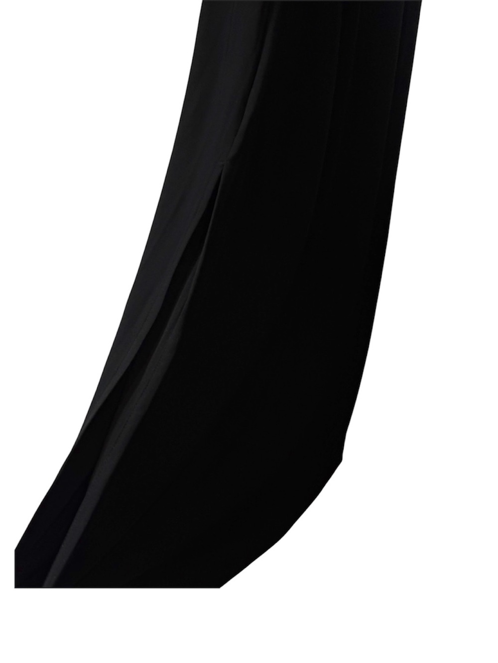 Bar III NWT Black Halter Neck Maxi Dress XL Side Slit Sleeveless Flowy - Picture 3 of 10